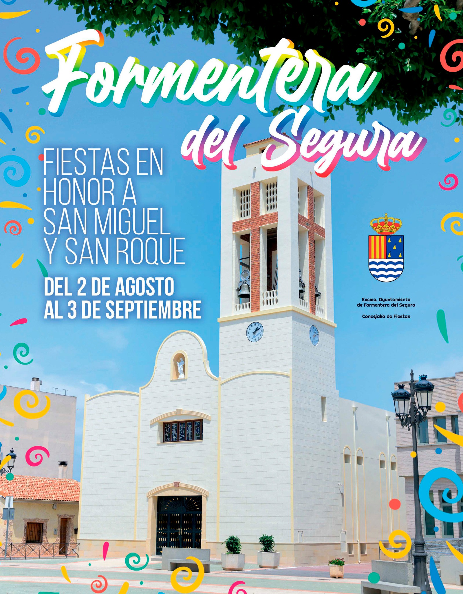 Fiestas en honor a San Miguel y San Roque 2023 Formentera del Segura